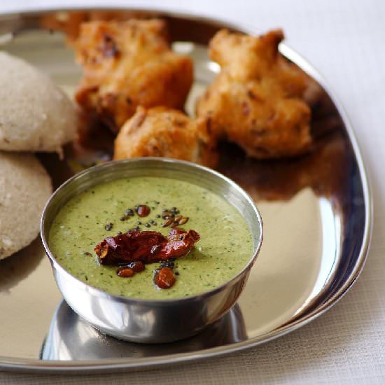 Peanut Coriander Chutney