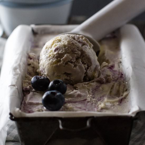 Blueberry Cheesecake Ice Cream