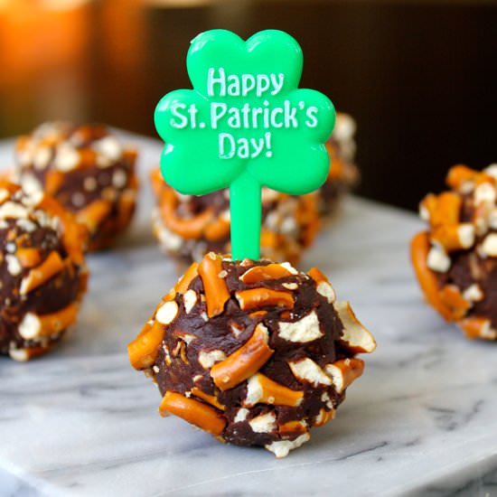 Guinness Pretzel Truffles