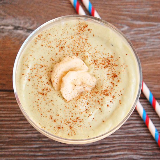 Avocado and banana Mousse