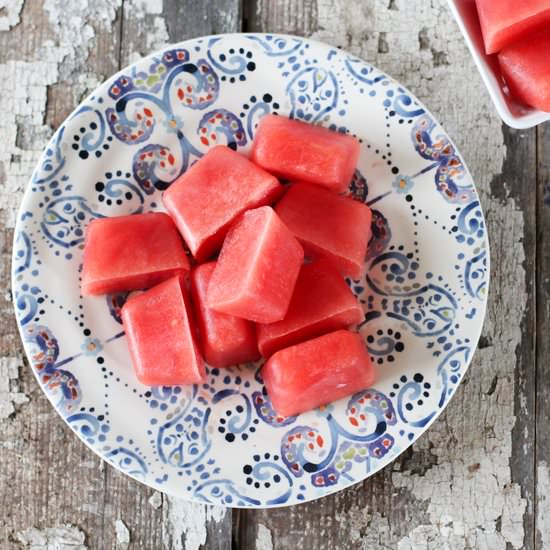 Watermelon Cubes
