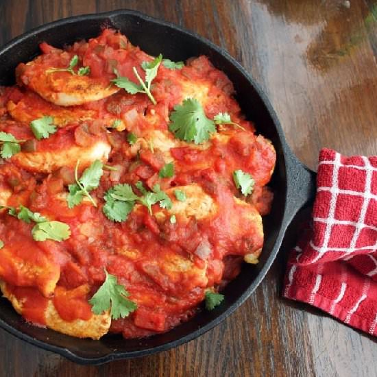 Baked Salsa Chicken