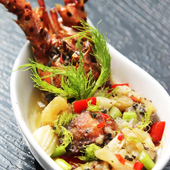 Butter Poached Lobster with Fennel
