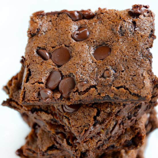 Chewy Chocolate Brownie Brittle
