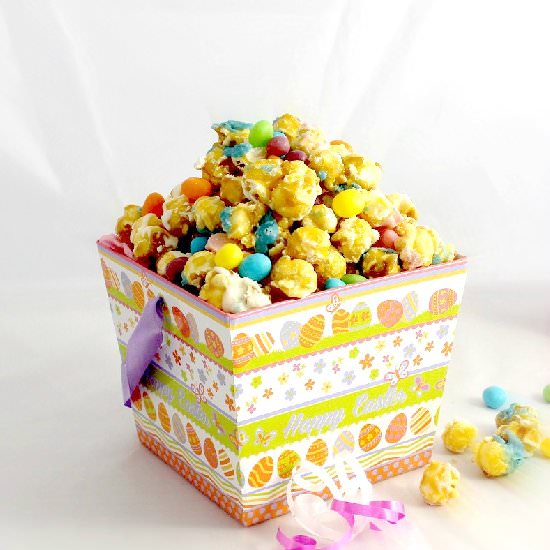 Easter Caramel Corn