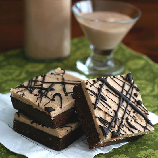 Irish Cream Brownies