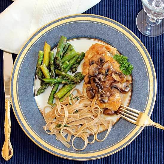 Natural Chicken Marsala