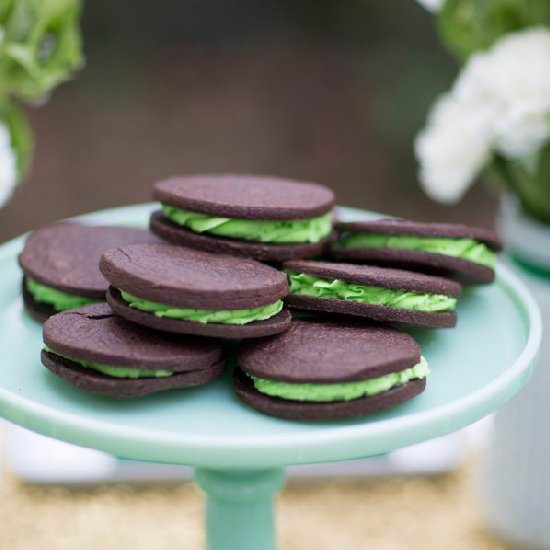 Chocolate Mint Cookies