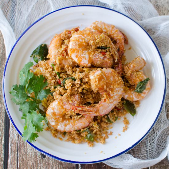 Cereal Prawns