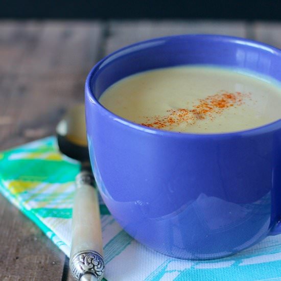 Roasted Cauliflower Soup