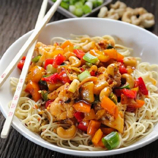 Cauliflower Kung Pao