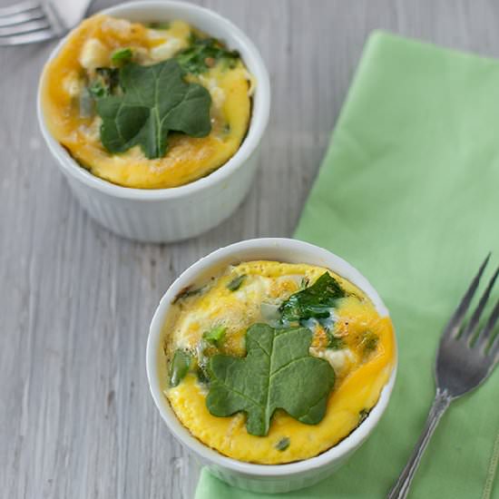 Shamrock Mini Frittatas