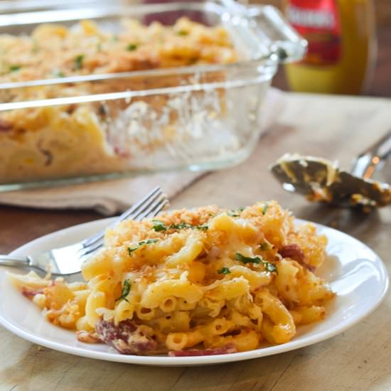 Reuben Macaroni and Cheese
