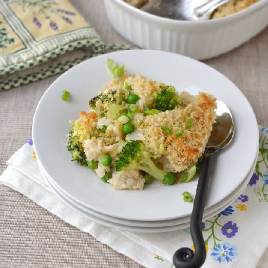 Broccoli Rice & Cheese Casserole