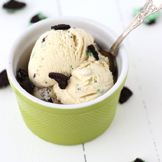 Baileys Mint Oreo Ice Cream