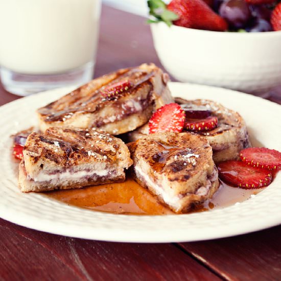 Mini Grilled & Stuffed French Toast