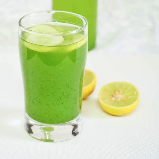 Kiwi Cucumber Lemonade