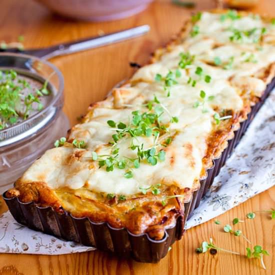 Cheese Onion Quiche