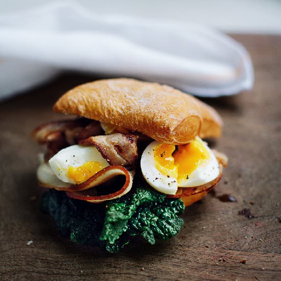 Bacon and Egg Sandwich