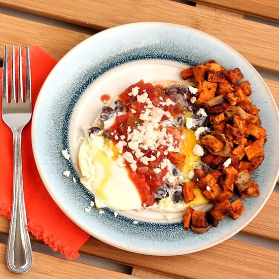 Huevos Rancheros & Sweet Potatoes