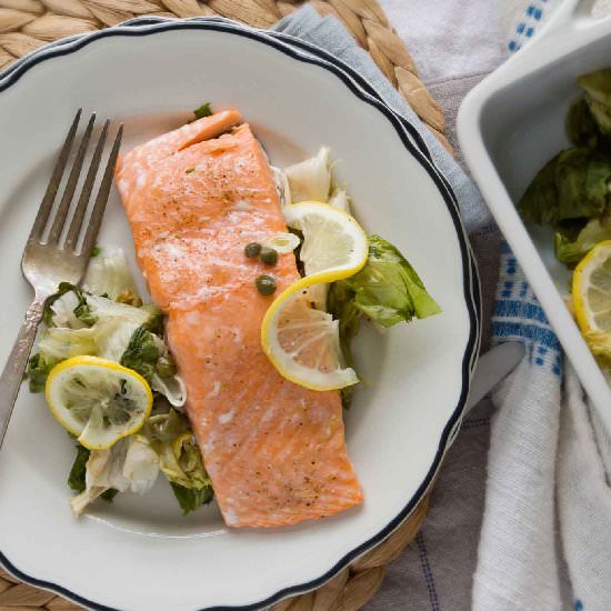 Slow Roasted Salmon