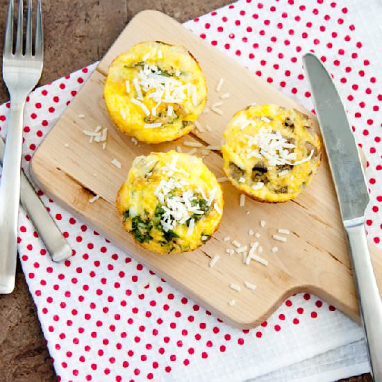 Frittatas in Muffin Tin