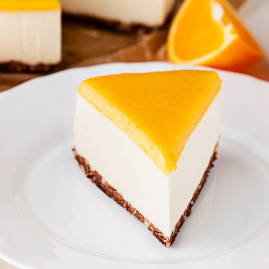 No-Bake Orange Cheesecake