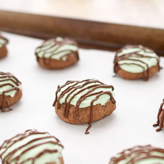 Chocolate-Peppermint Cookies