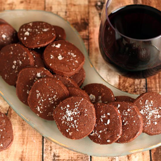 Chocolate-Cayenne Cocktail Cookies