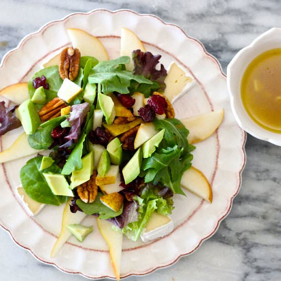 Pear and Brie Salad