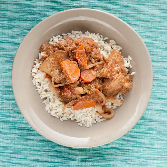 Slow Cooker Peanut Butter Stew