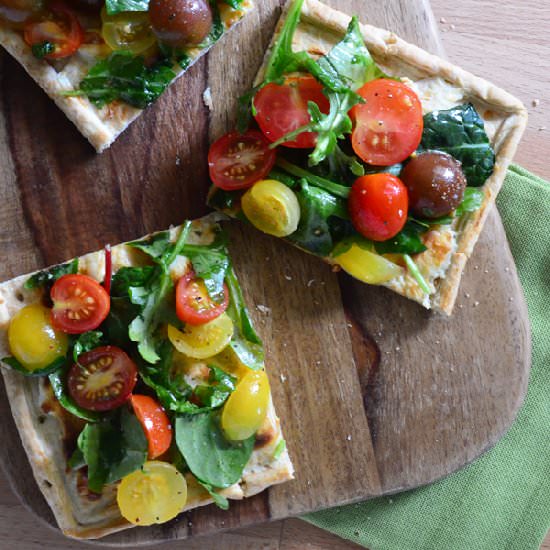 Spinach, Arugula and Cherry Tomato