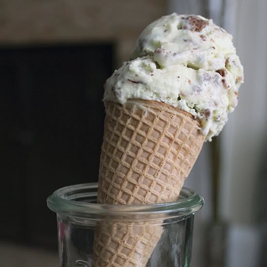 Brownie Mint Chip Ice Cream