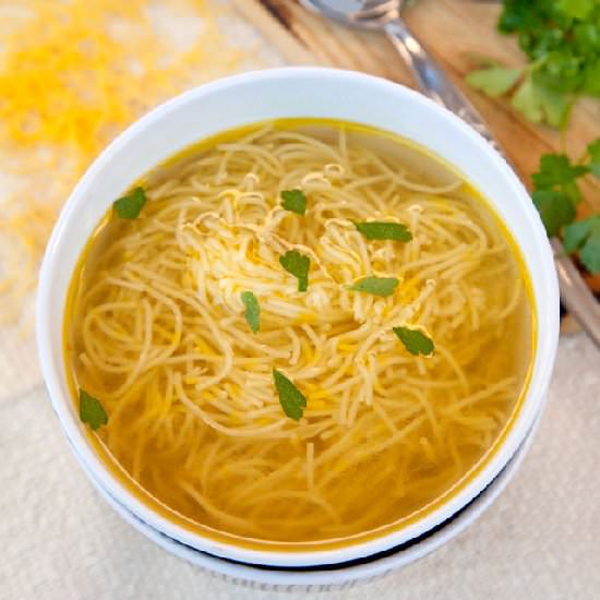 Chicken Soup with Pasta