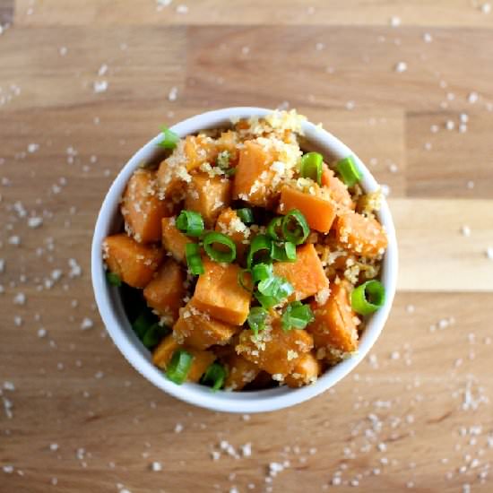 Tempura-Glazed Sweet Potatoes