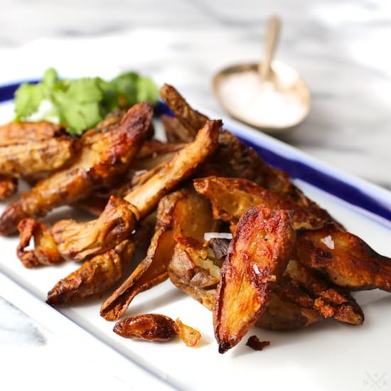 Roasted Sunchokes With Garlic
