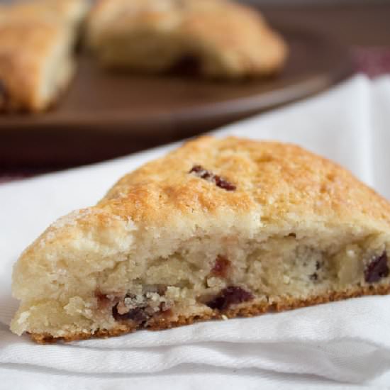 Cranberry Yogurt Scones