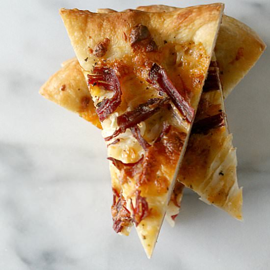 Corned Beef and Cabbage Pizza