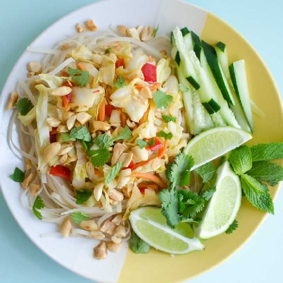 Thai Cabbage Stir-Fry