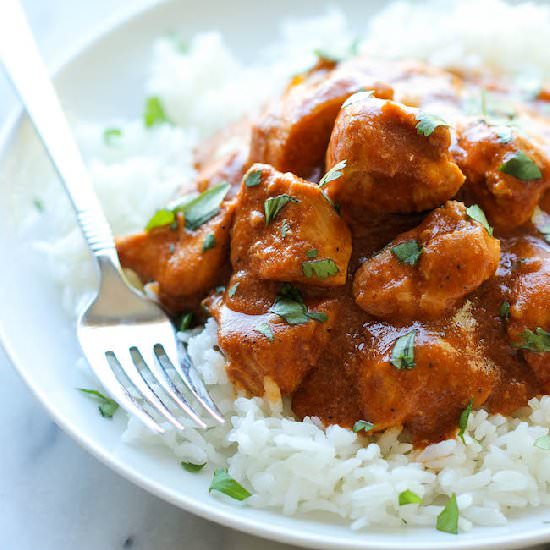 Slow Cooker Butter Chicken