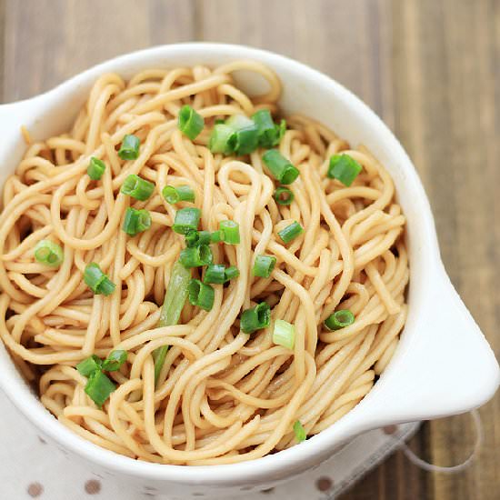 Ginger Scallion Noodles