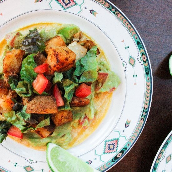 Crispy Potato Tacos
