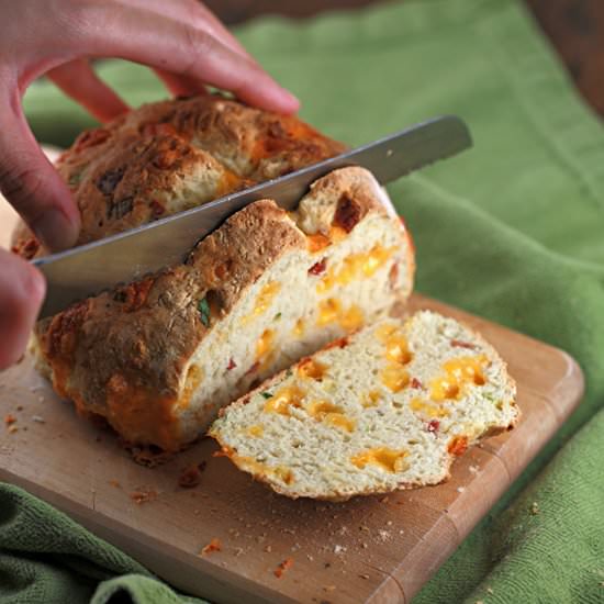 Irish Cheddar and Bacon Soda Bread