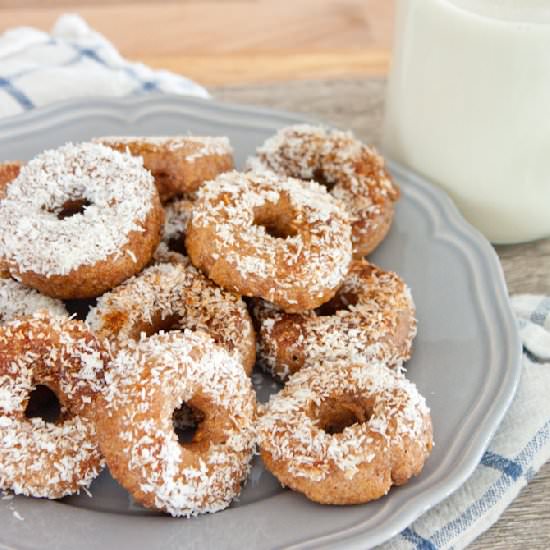 Grain Free Cinnamon Roll Donuts
