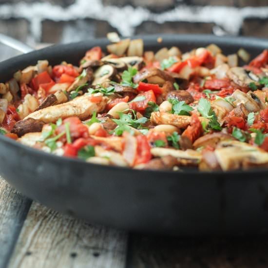 Tuscan Chicken Skillet