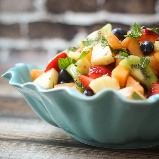 Boozy Fruit Salad