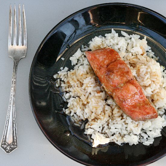 Brown Sugar Glazed Salmon
