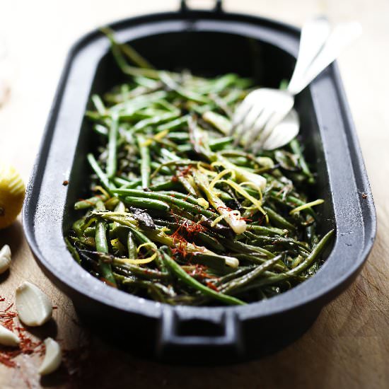 Green Beans w/ Bagna Cauda