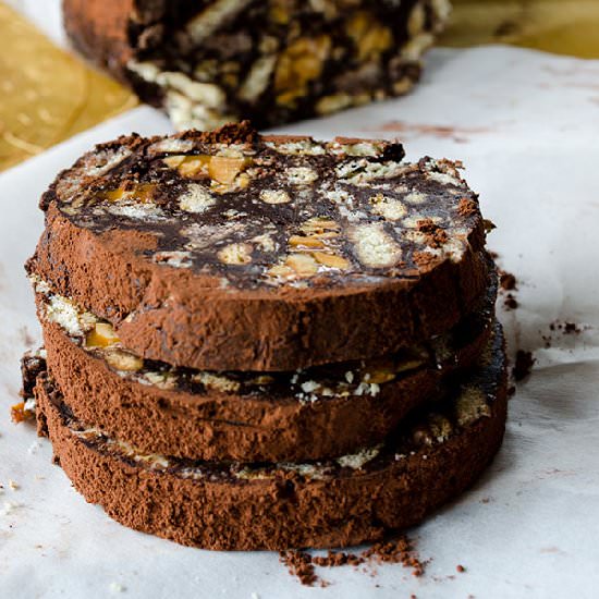 Snickers Chocolate Salami