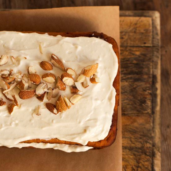 Healthy Spiced Carrot Cake